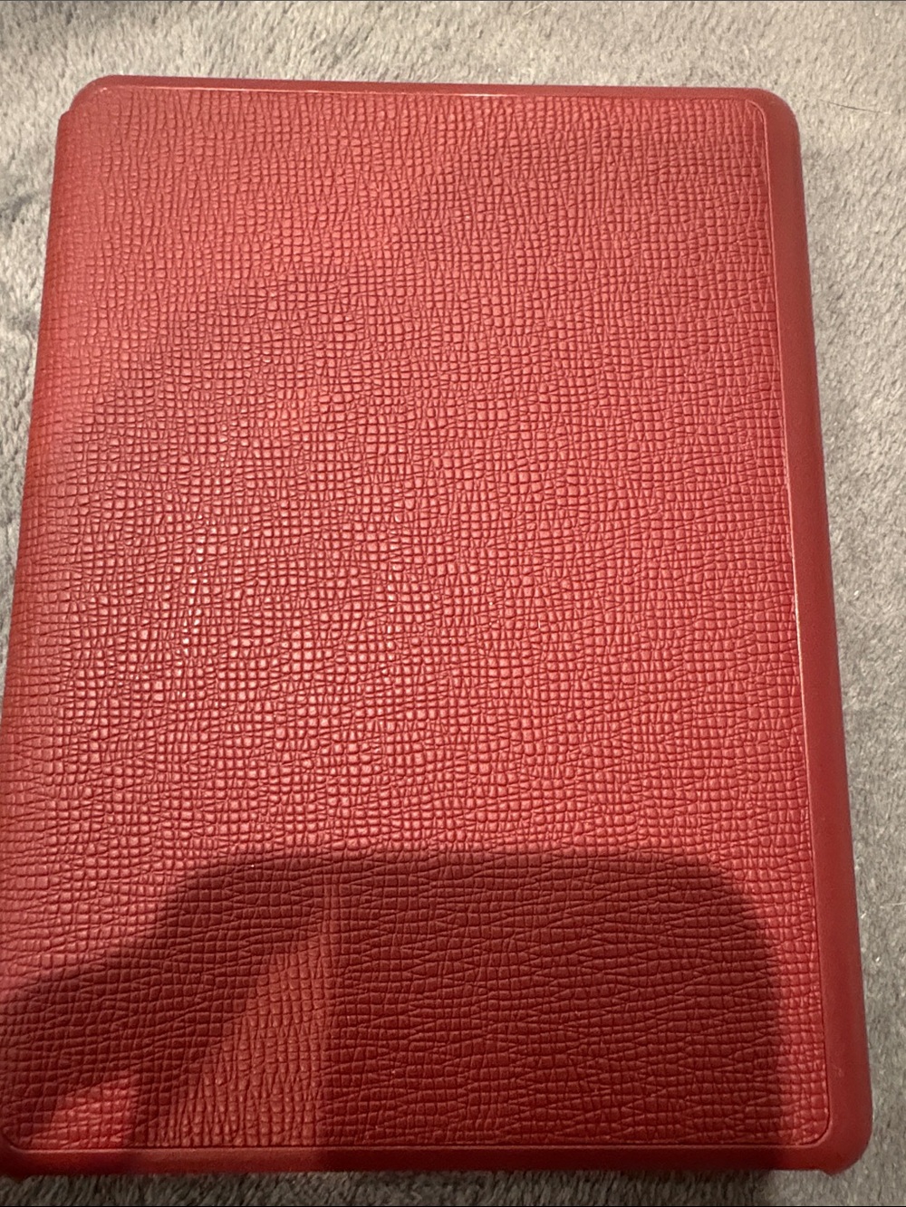 Premium Red Textured Tablet Cover - Unbranded